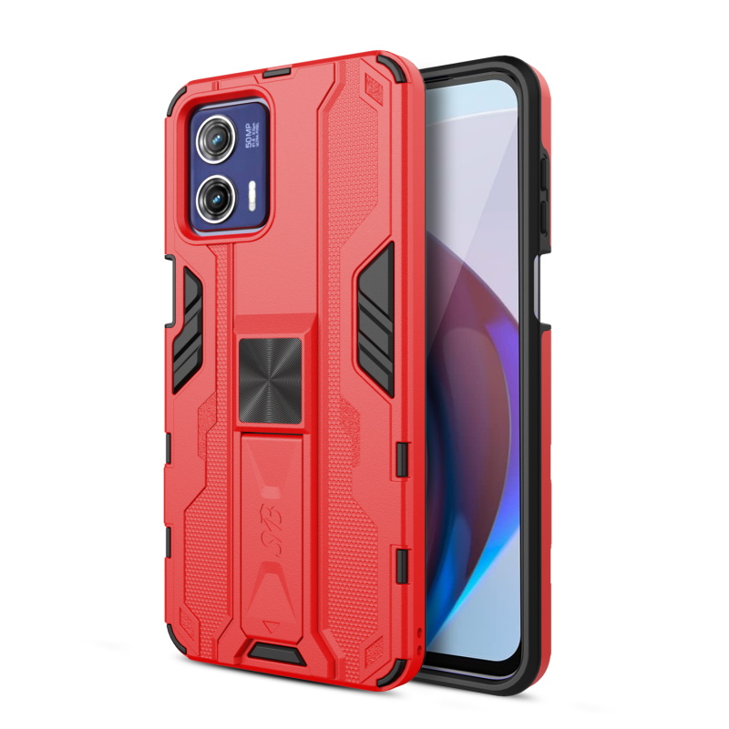 Picture of SYB Reflex Series Case w Kickstand for Motorola Moto G Stylus 5G (2023) - Red