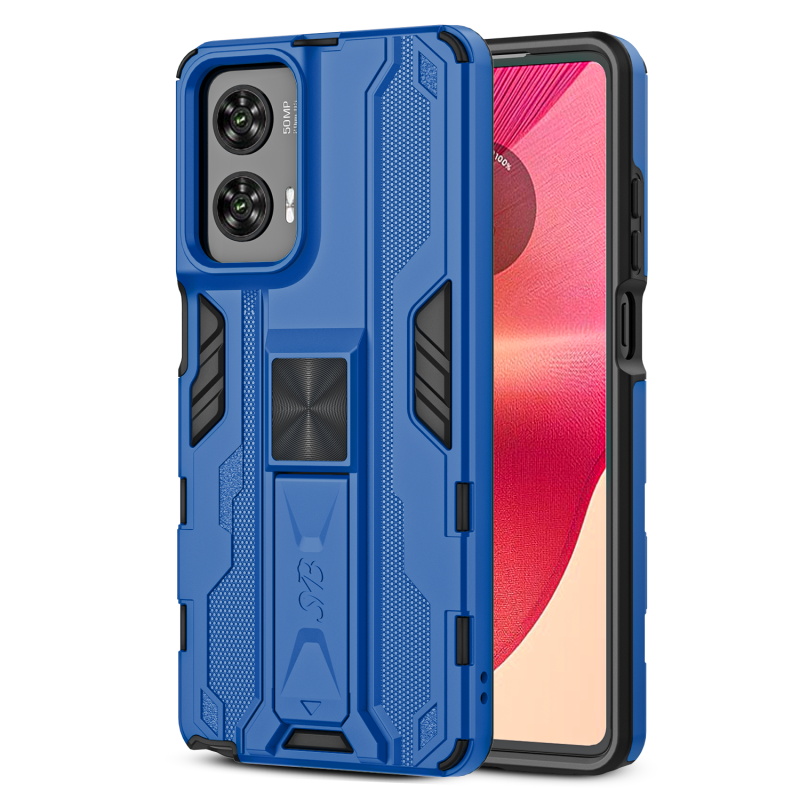 Picture of SYB Reflex Series Case w Kickstand for Motorola Moto G Stylus 5G (2024) - Reflex Blue