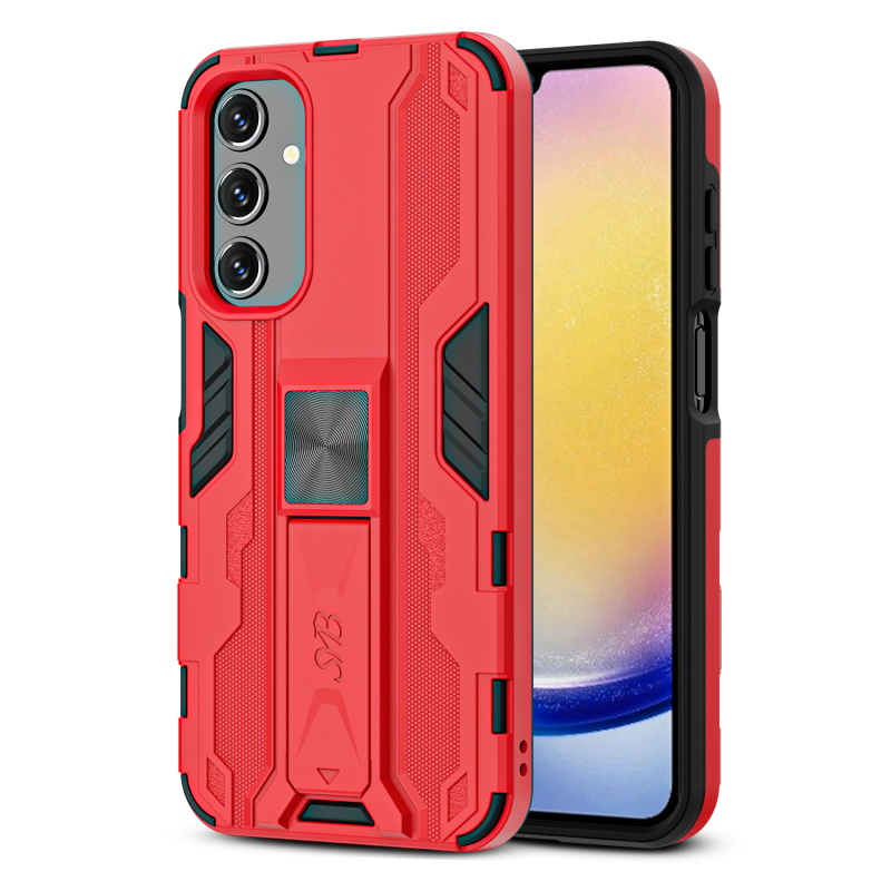 Picture of SYB Reflex Series Case w Kickstand for Samsung Galaxy A25 5G - Red