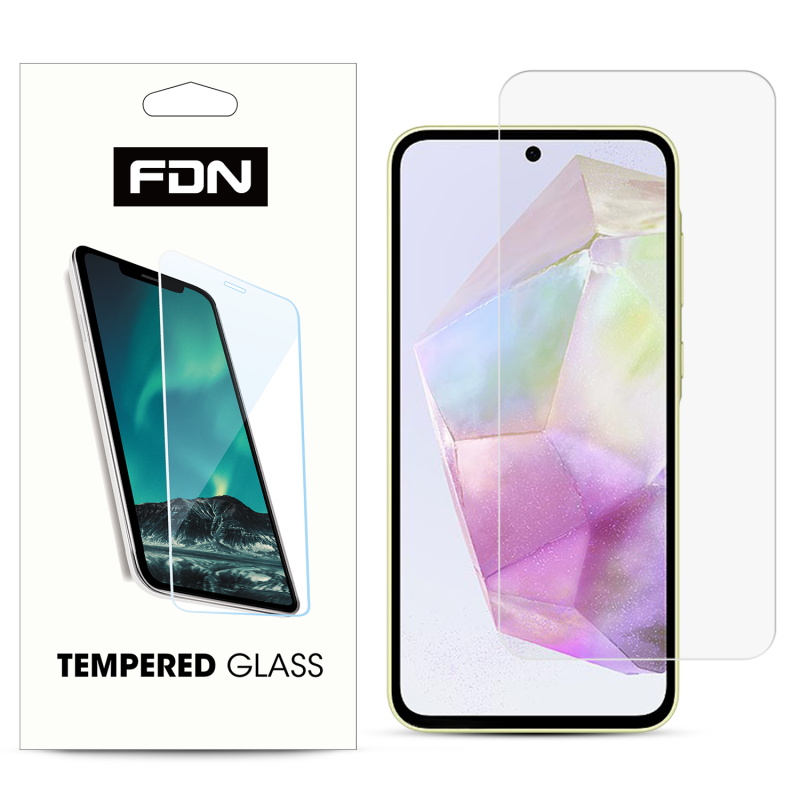 Picture of SYB Tempered Glass Screen Protector (2.5D) for Samsung Galaxy A35 5G - Clear