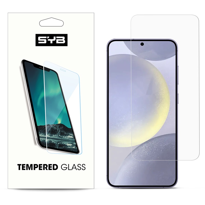 Picture of SYB Tempered Glass Screen Protector (2.5D) for Samsung Galaxy S24 Fan Edition - Clear