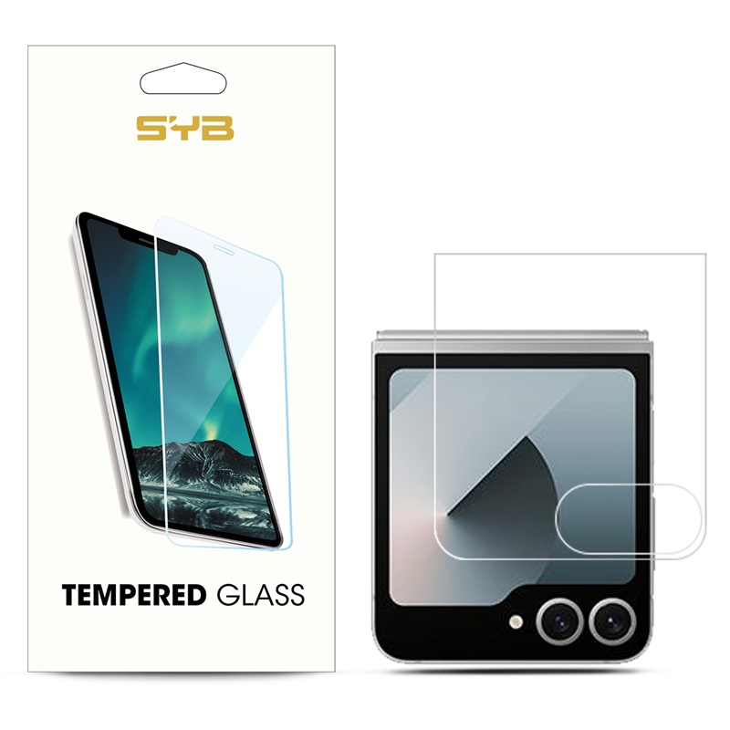 Picture of SYB Tempered Glass Screen Protector (2.5D) for Samsung Galaxy Z Flip6 - Clear