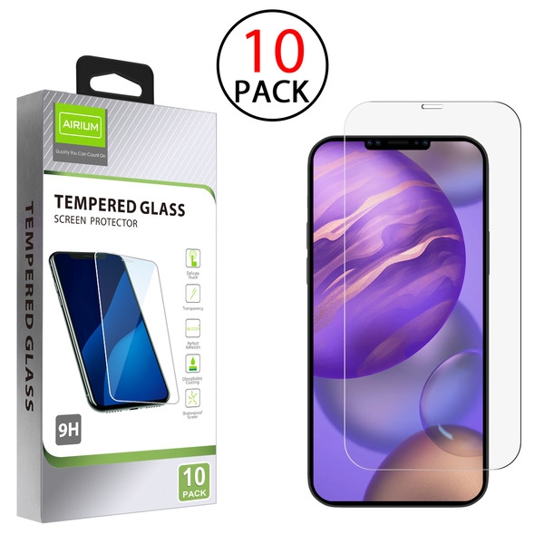 Picture of Airium Tempered Glass Screen Protector (2.5D)(10-pack) for Apple iPhone 12 mini (5.4) - Clear