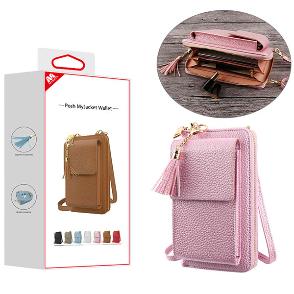 Picture of MyBat Universal Lady's Vertical Posh MyJacket Wallet - Rose Gold