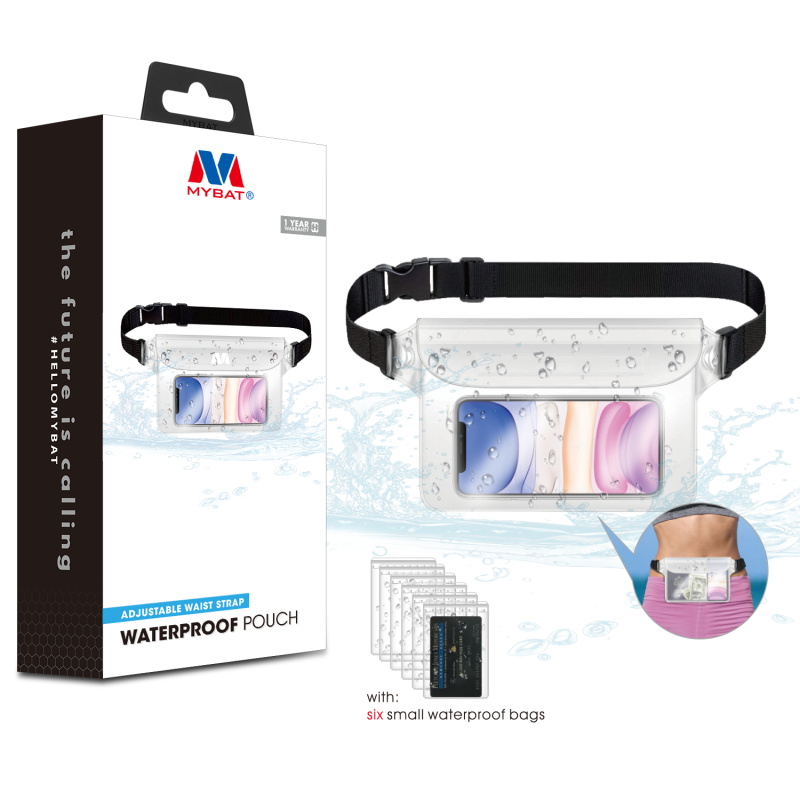 Picture of MyBat Universal Large Waterproof Pouch - Transparent Clear