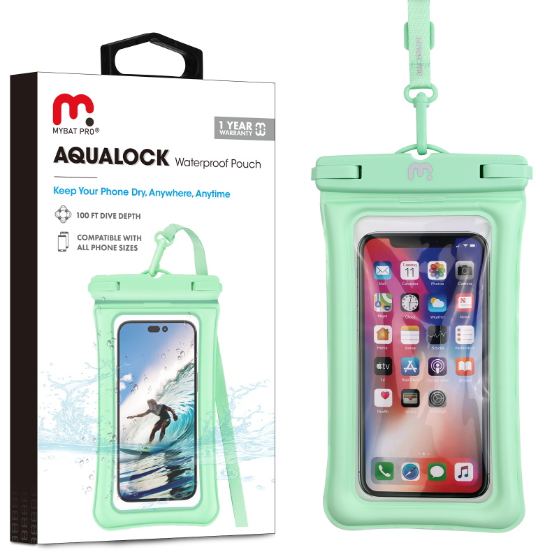 Picture of MyBat Pro AquaLock Universal Floating Waterproof Pouch – Mint