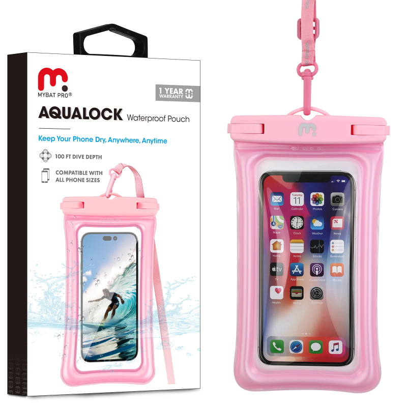 Picture of MyBat Pro AquaLock Universal Floating Waterproof Pouch – Pink