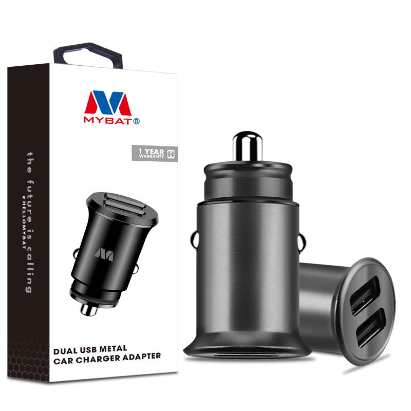 Picture of MyBat Dual USB Car Charger Adapter(3.5A) - Black