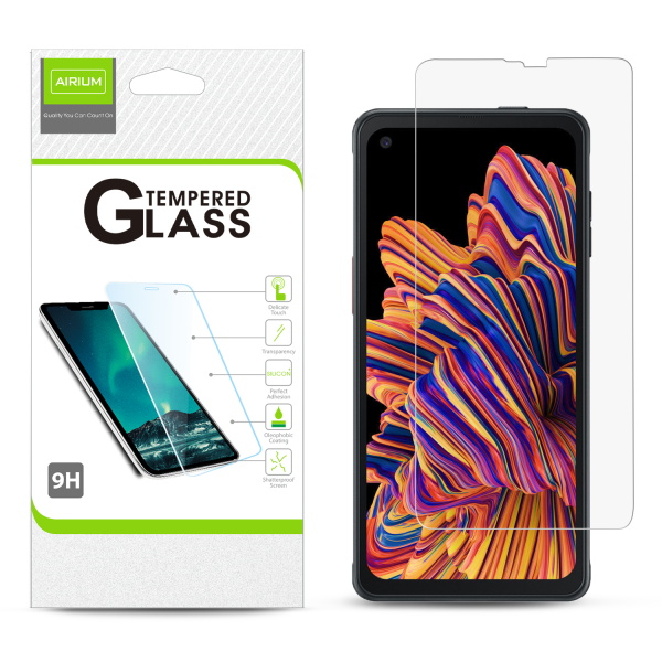 Picture of Airium Tempered Glass Screen Protector (2.5D) for Samsung Galaxy XCover Pro - Clear