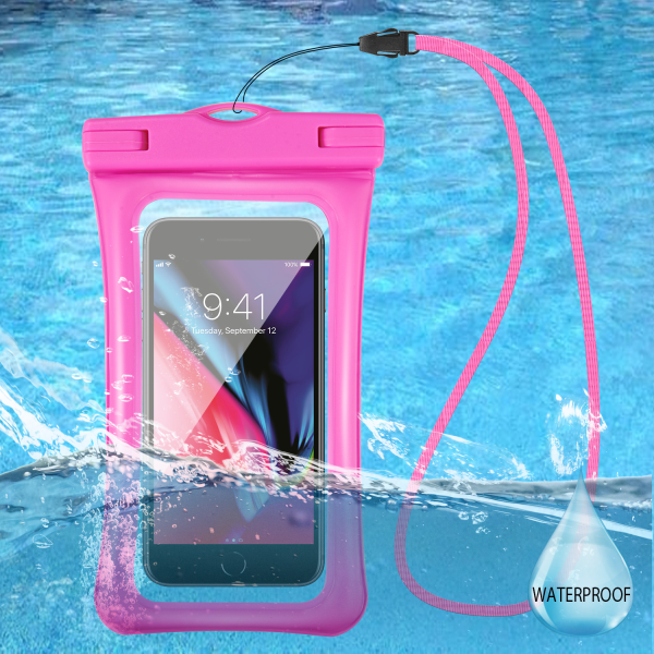 Picture of Dreamify USA Universal Waterproof Phone Bag - Hot Pink